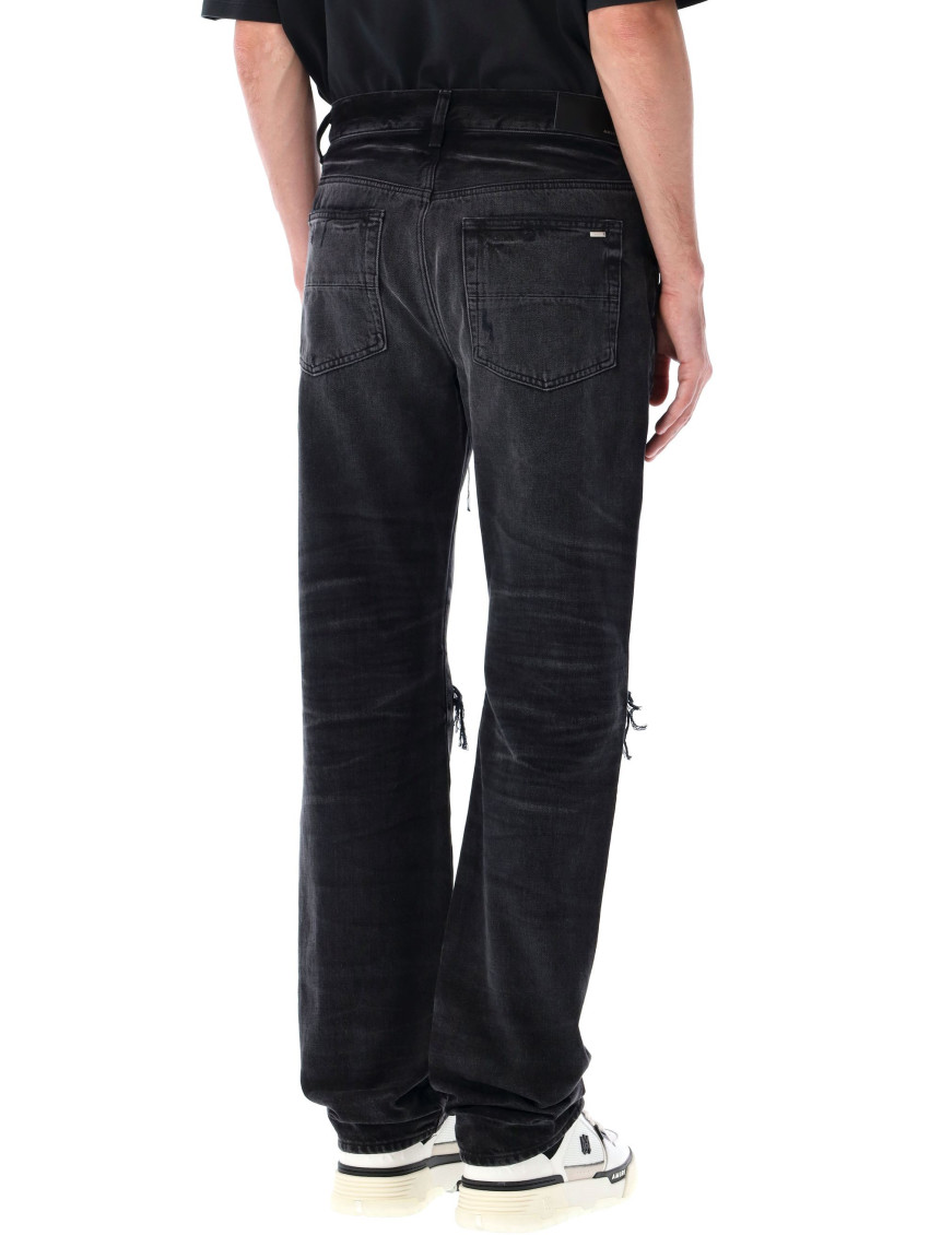 Black Straight Jean