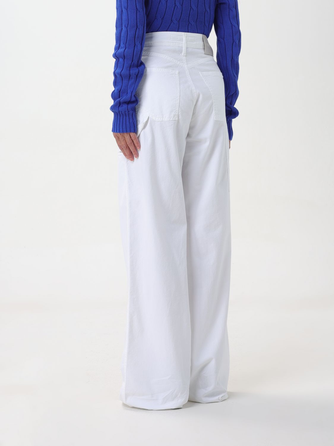 Pants Woman color White