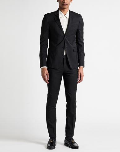 David Line Man Suit Black Size 36 Virgin Wool