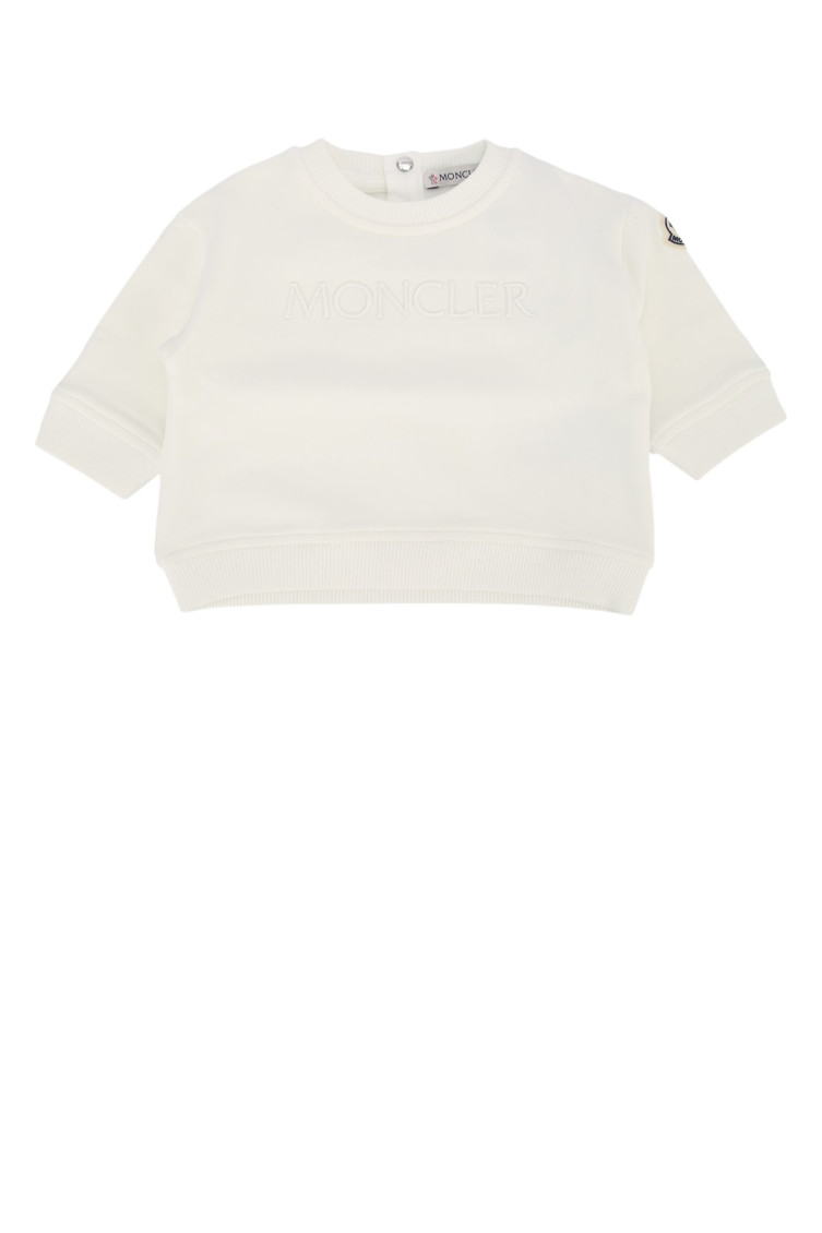 Kids White Logo Sweatshirt