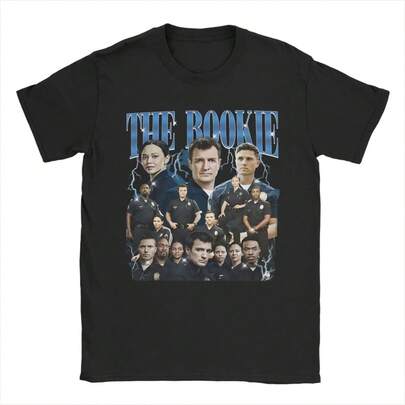 Summer The Rookie Tim Bradford T Shirt For Men Women Cotton T-Shirts Short Sleeve Clothe