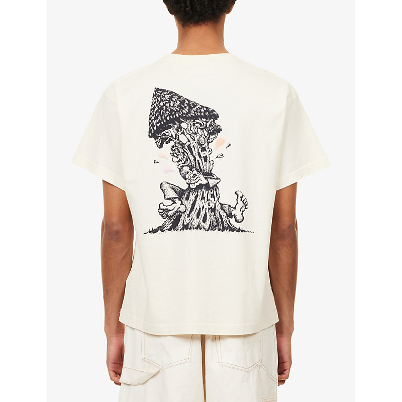 Mens Grateful Short-Sleeve Cotton T-Shirt