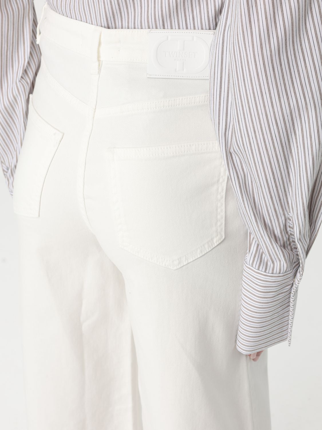 Wide-leg jeans - White