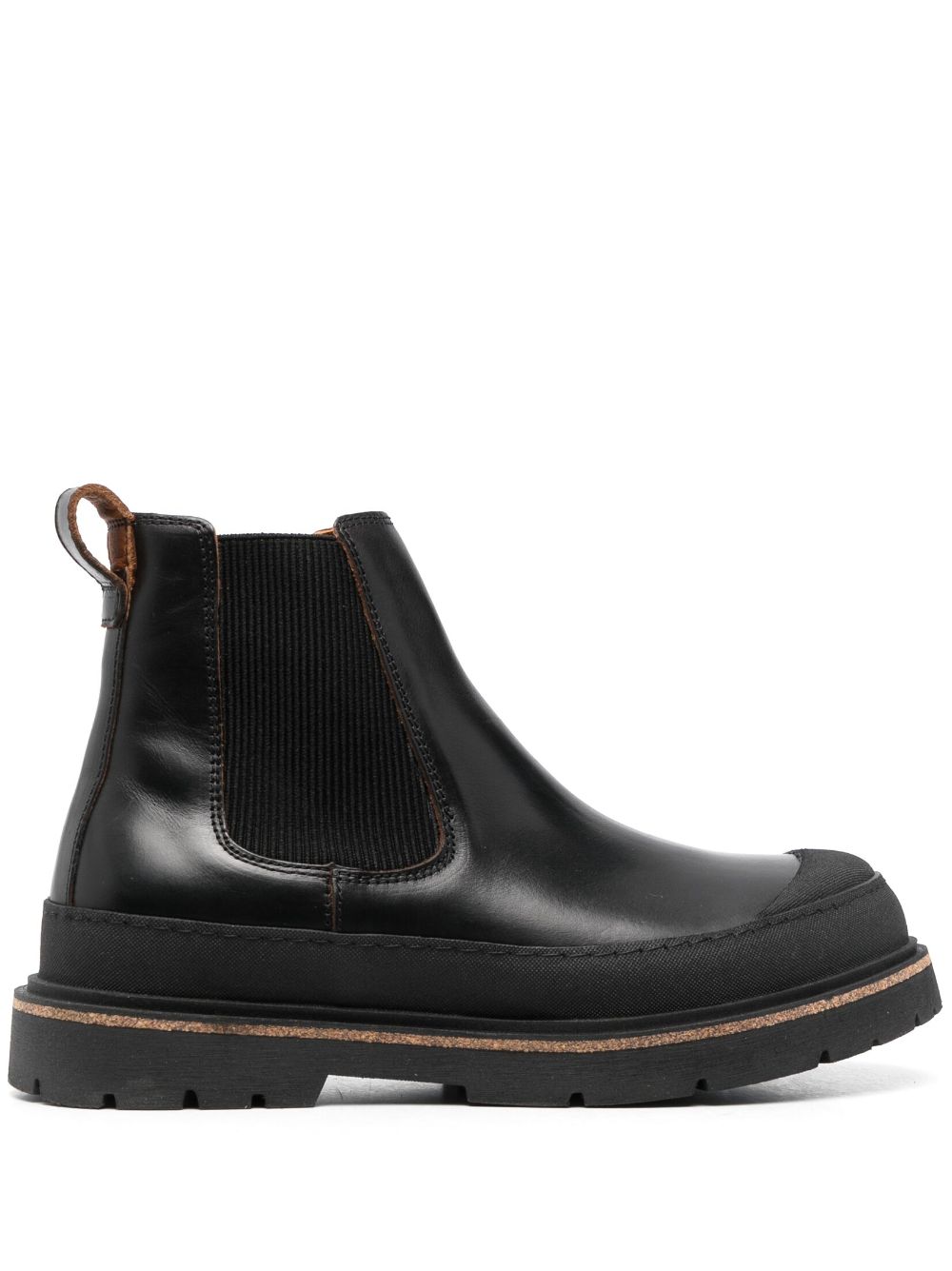 Stalon leather chelsea boots - Black