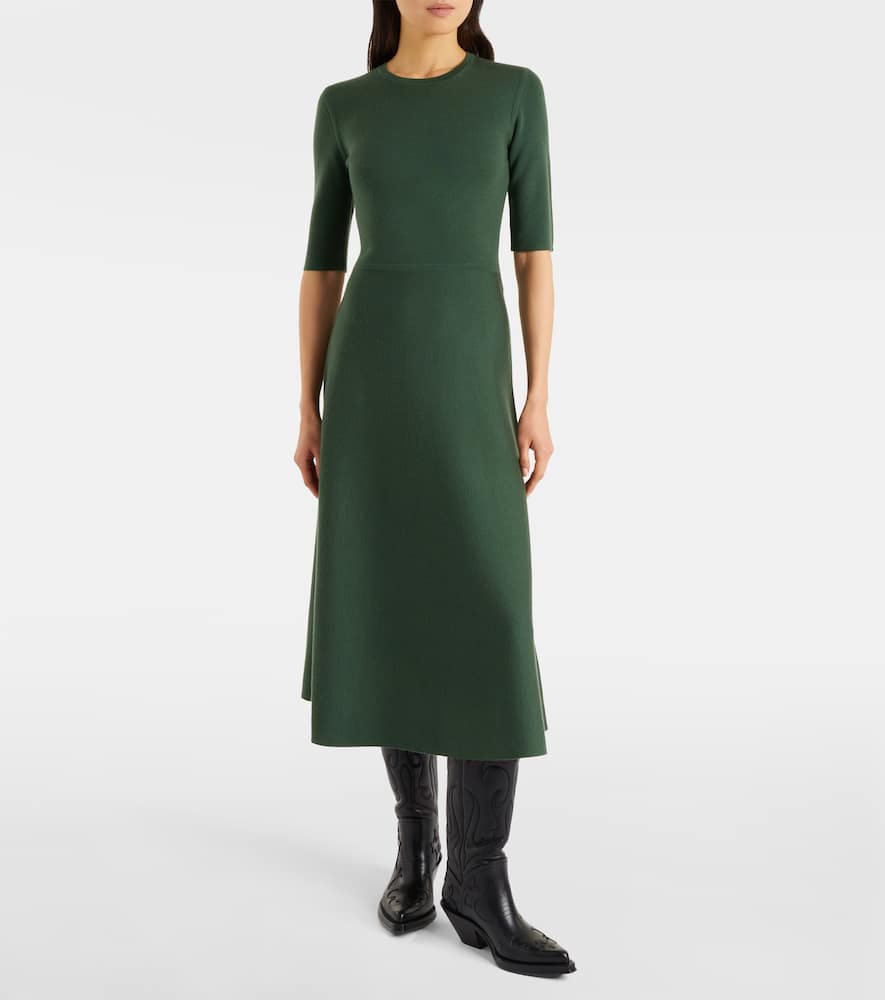 Seymore wool, cashmere, and silk midi dress