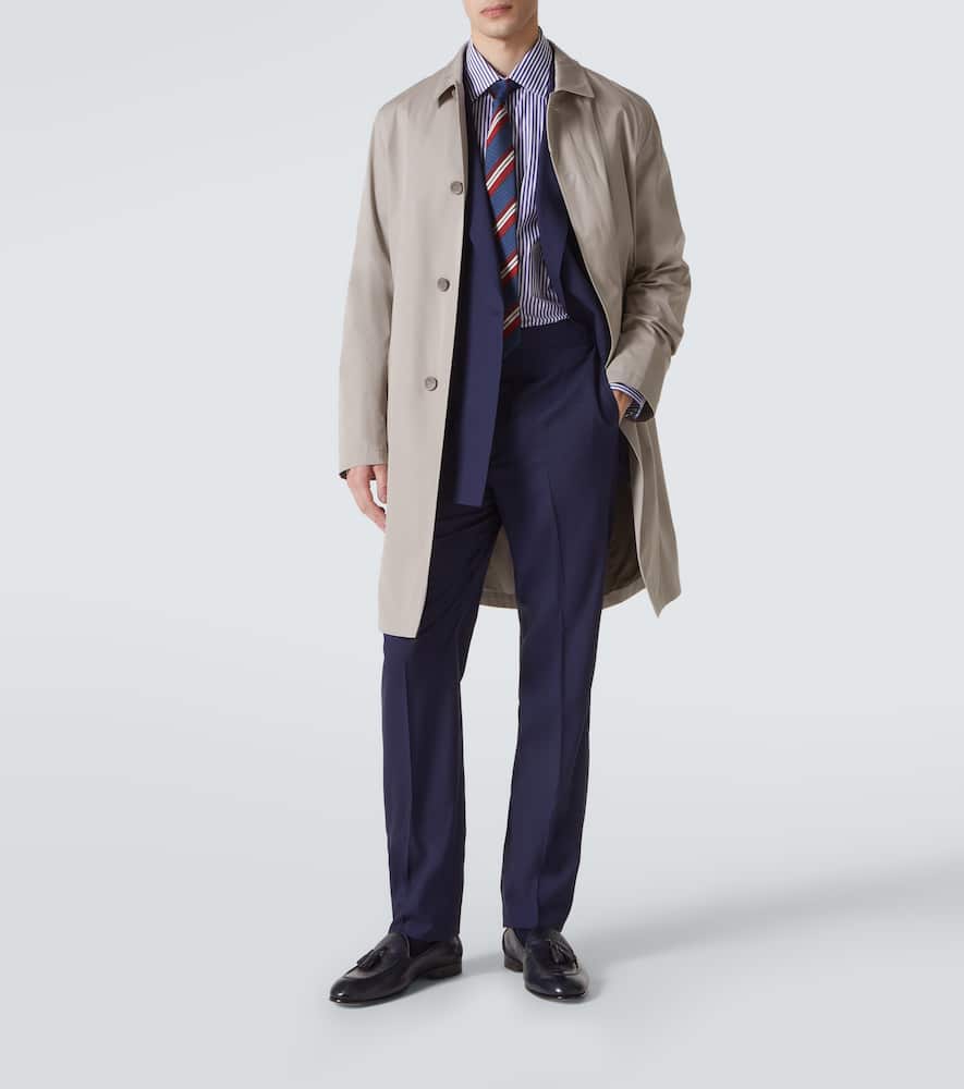 Tropical wool suit pants