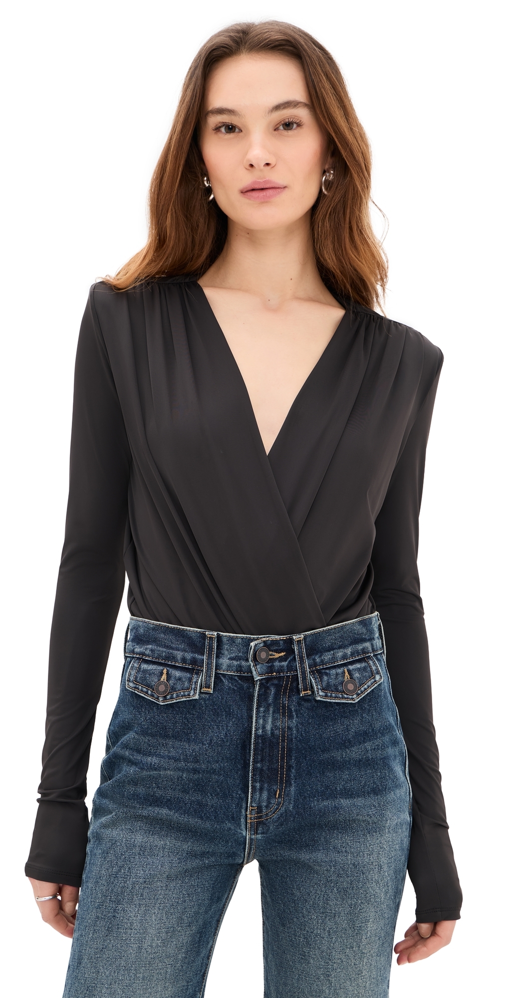 The Slinky Date Thong Bodysuit Espresso