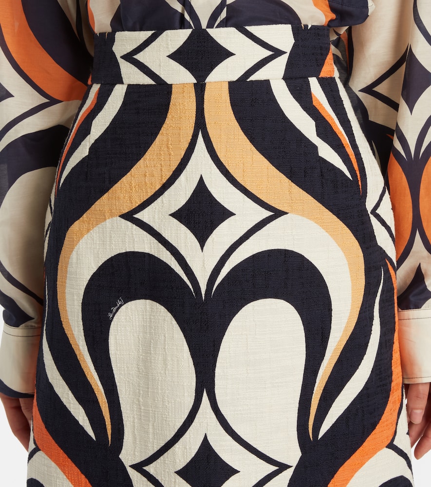Baia Jive cotton midi skirt