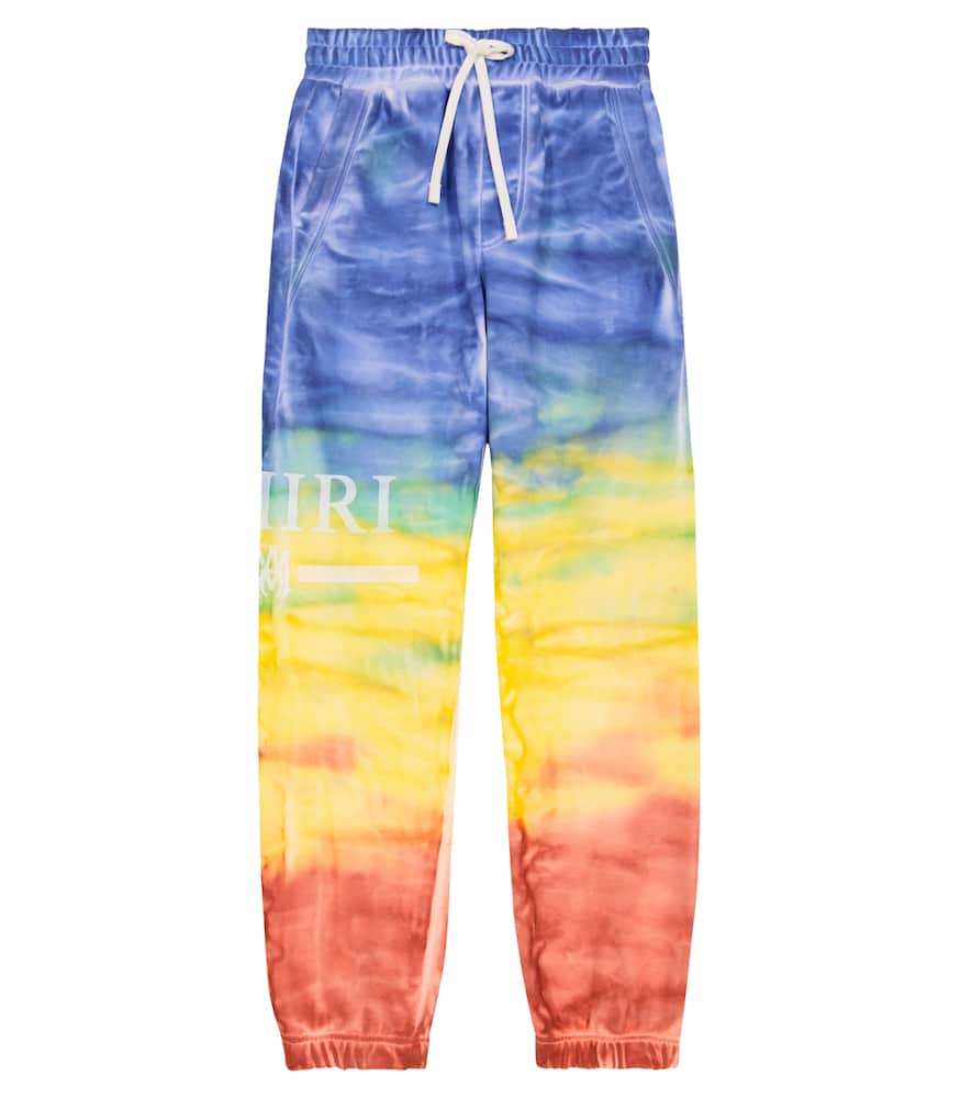 Amiri Kids Tie-dye cotton sweatpants