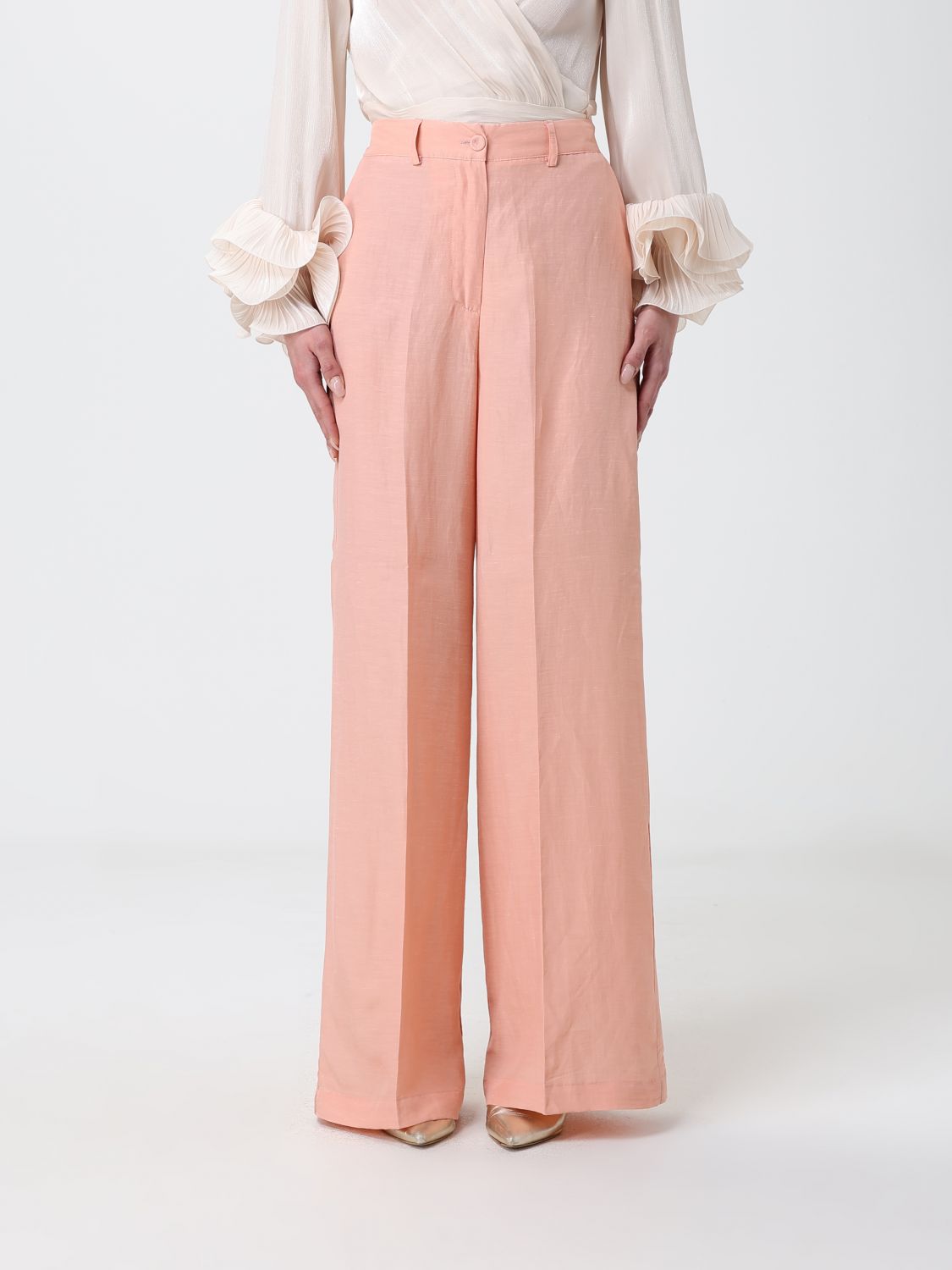 Pants Woman color Ebony