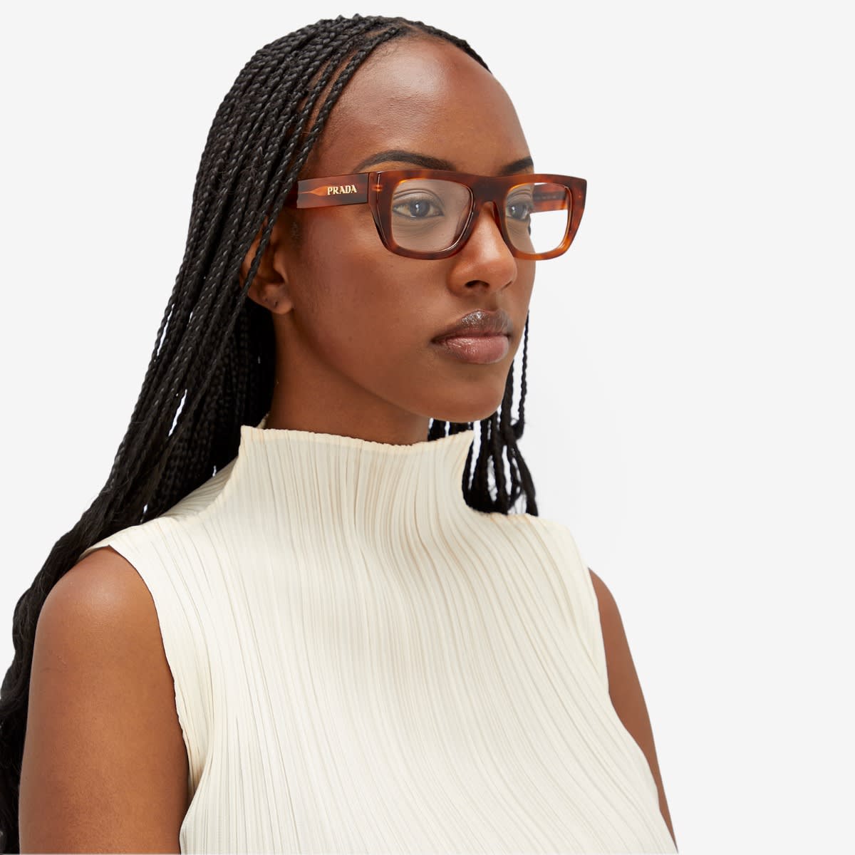 Women's A17V Glasses in Cognac Tortoise 