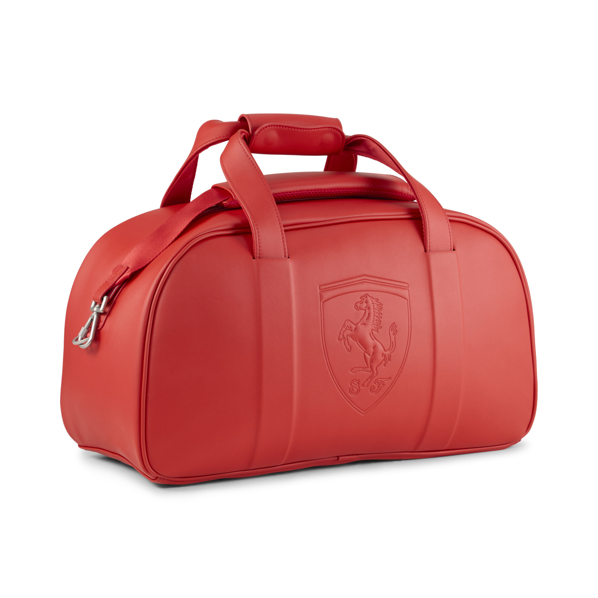 PUMA Scuderia Ferrari Premium Duffle Bag in Red