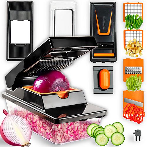 Nutrislicer All-in-One Mandoline Vegetable Slicer and Chopper