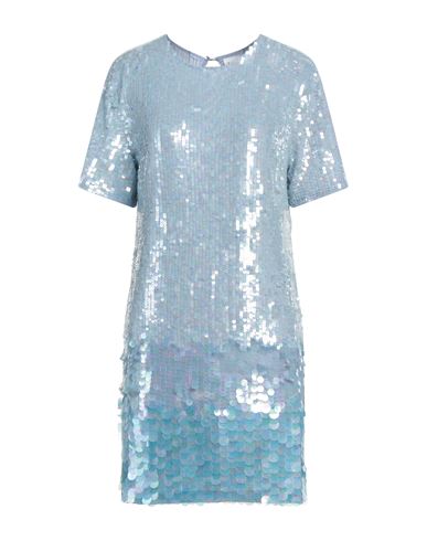 P. a.r. o.s. h. Woman Mini dress Sky blue