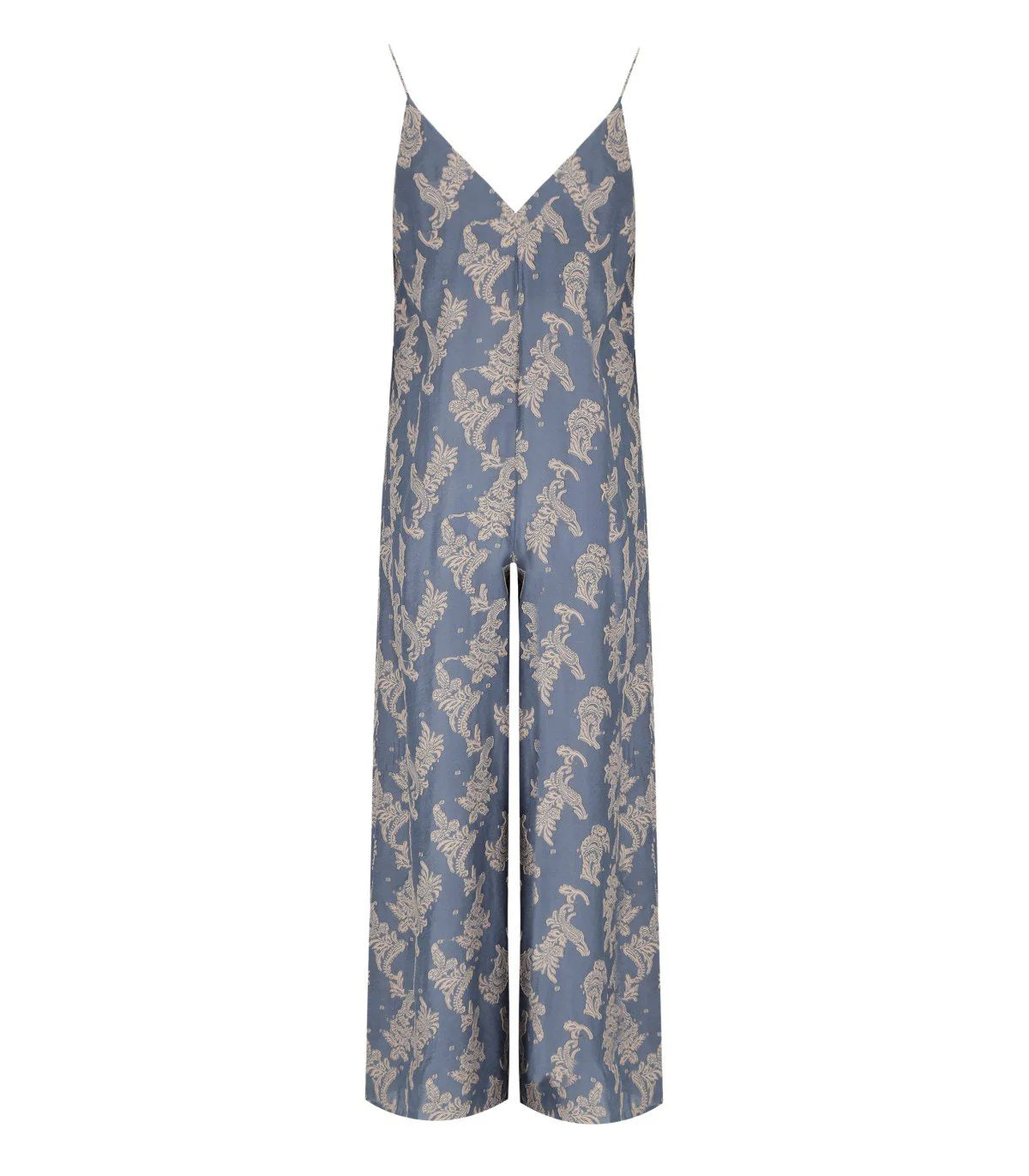 Traffic People Ithaca Blue Jumpsuit