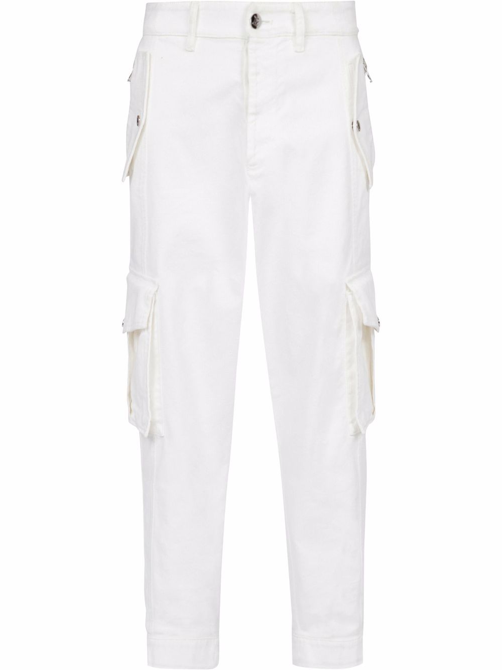 Tapered leg cargo jeans - Neutrals