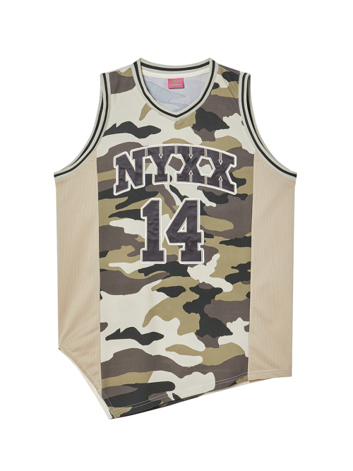 TEAM NYX BASKETBALL SLEEVELESS CAMO