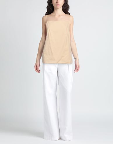 Woman Top Yellow Size 8 Cotton
