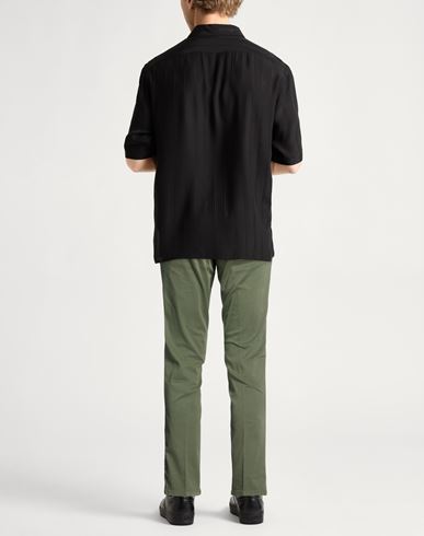 Roÿ Roger's Man Pants Military green Size 30 Cotton, Elastane