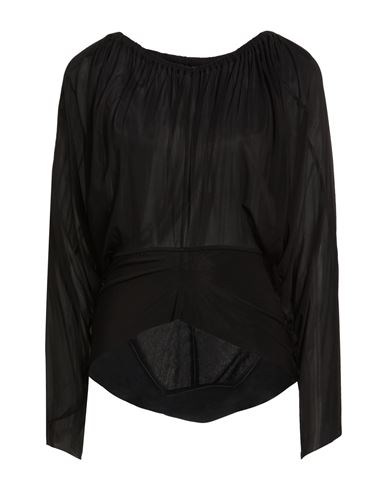 Woman Top Black Size ONESIZE Cupro, Elastane
