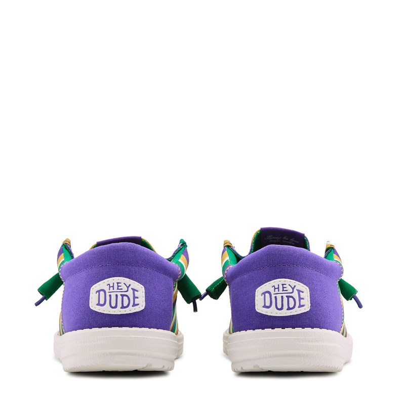 Men's Wally Funk Mardi Gras Slip-On Shoes (Green/Multi)