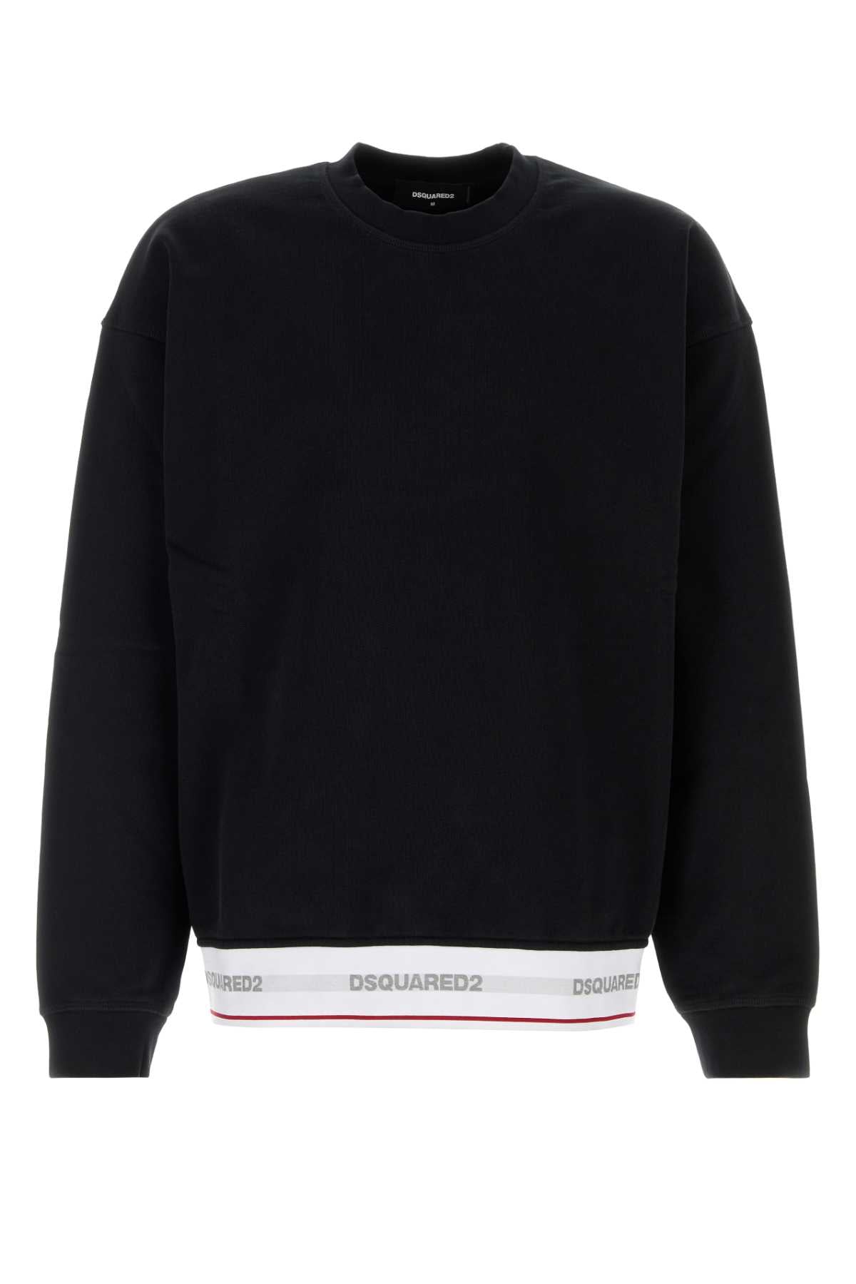 Elastic Sweatshirt — Black