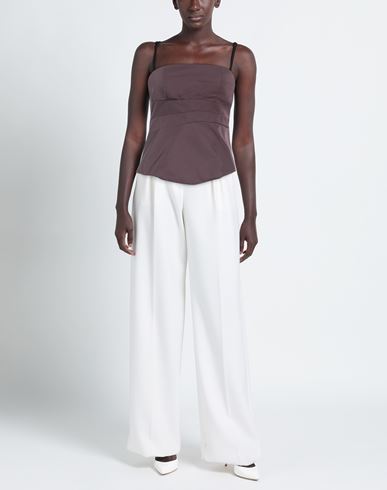 Virna Drò Woman Top Plum Size 10 Polyester