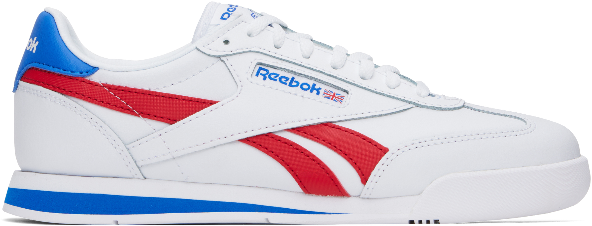 Reebok Classics White & Blue Campio XT Sneakers
