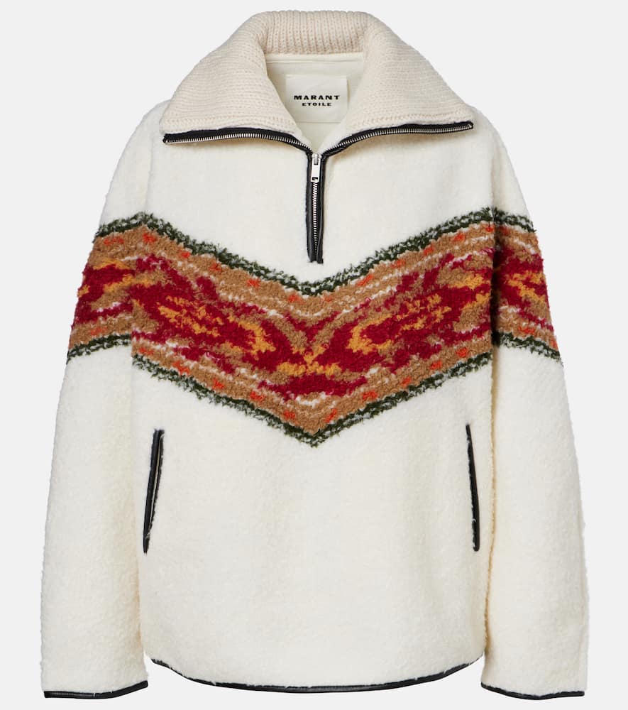 Marner fleece zip-up sweater