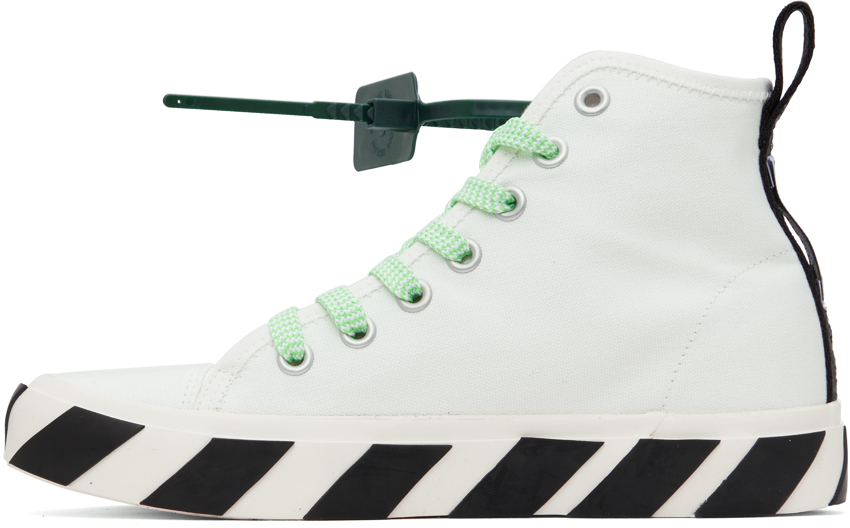 White High Vulcanized Sneakers