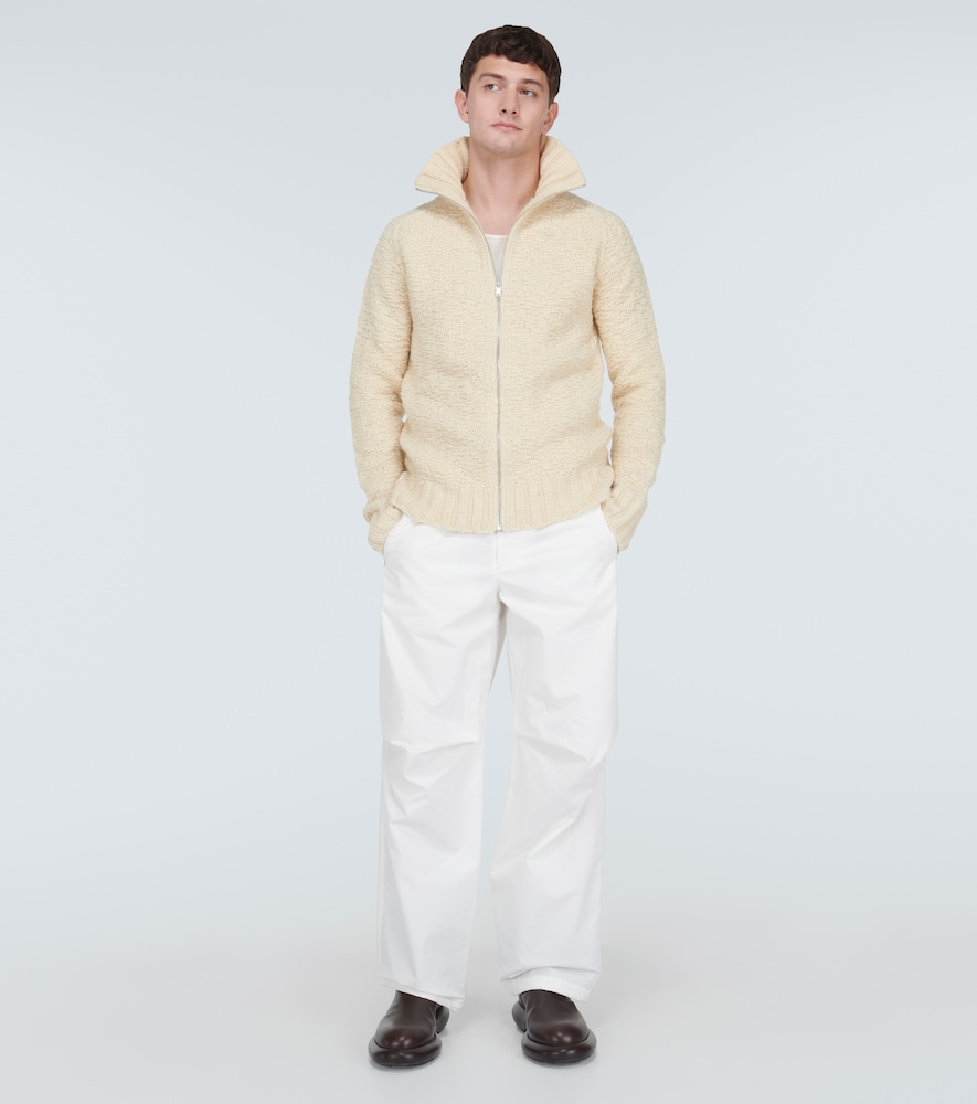 Wool cardigan