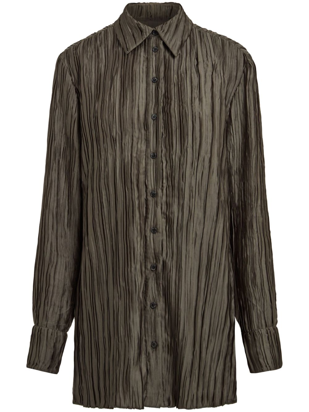 Marley pleated shirt - Green