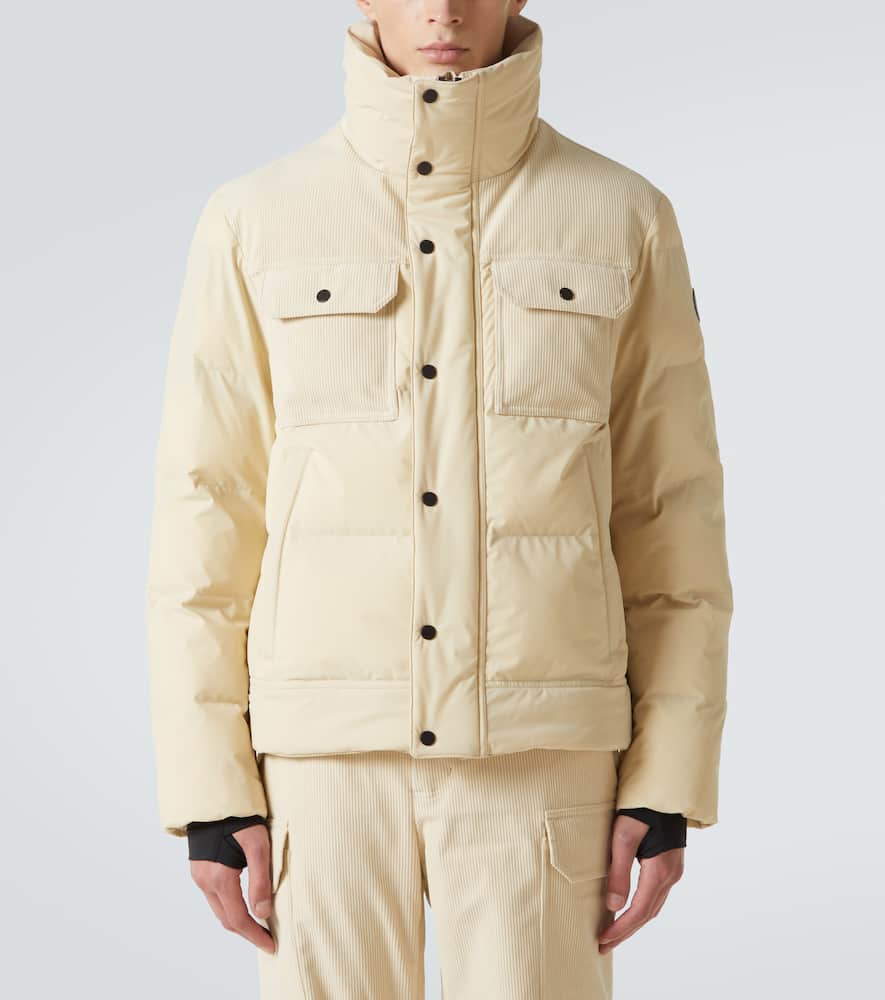 Carlo corduroy-trimmed ski jacket