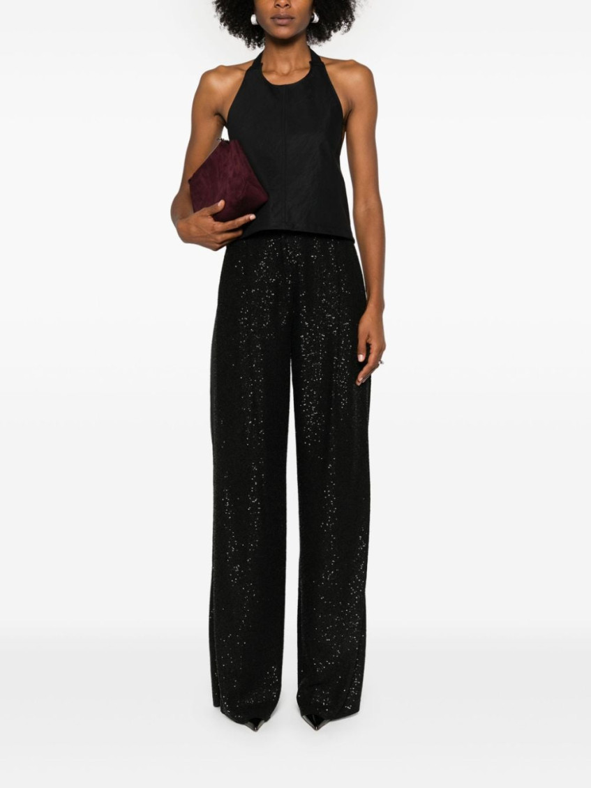 Wool Blend Trousers