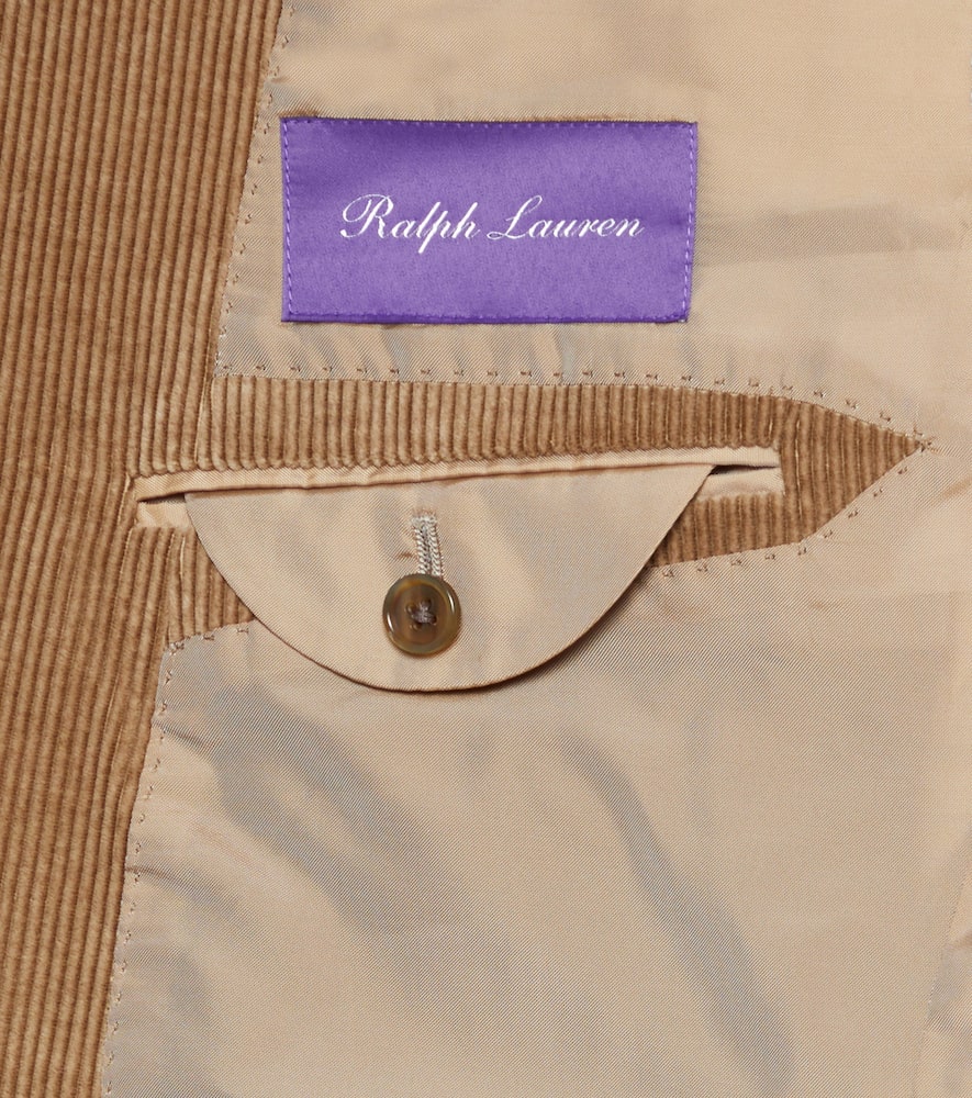 Kent cotton and cashmere corduroy blazer