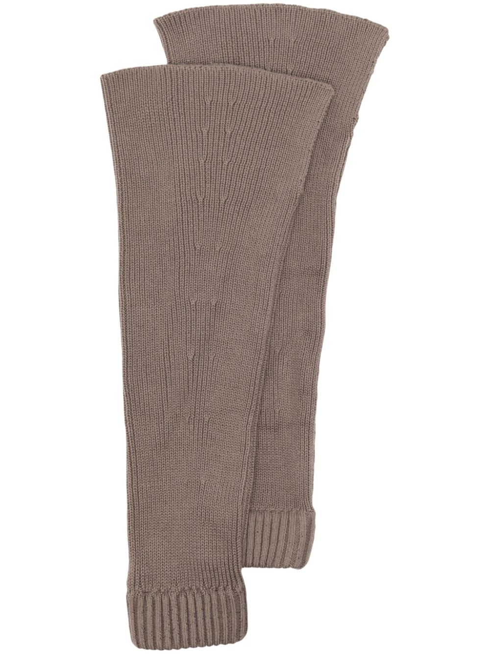 Over-the-knee socks - Brown