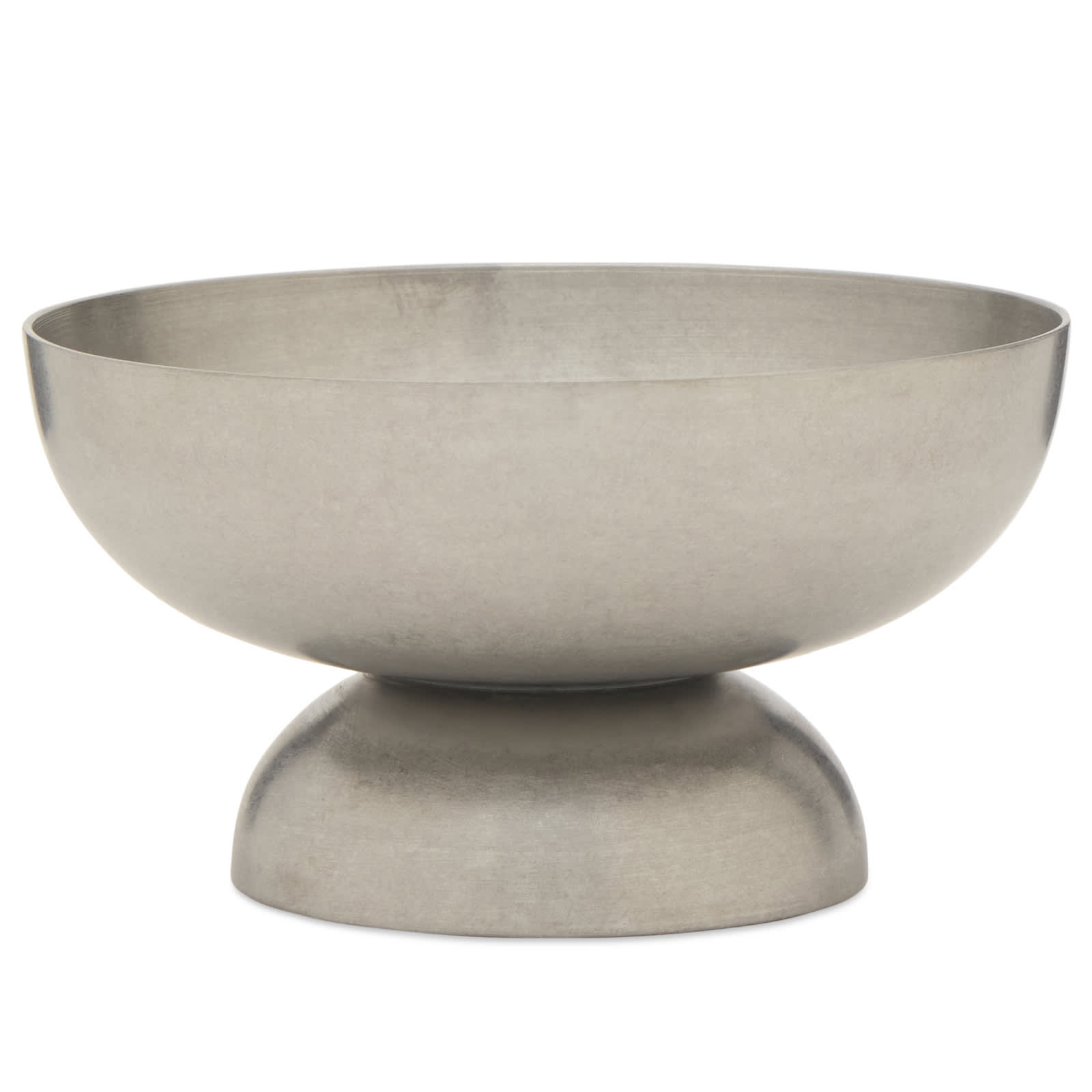 Ferm Living Tumbled Ice Cream Cup in Metallic Silver