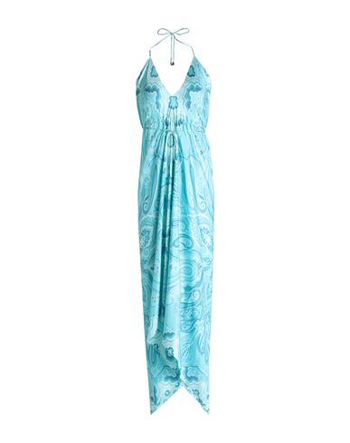 Woman Midi dress Turquoise