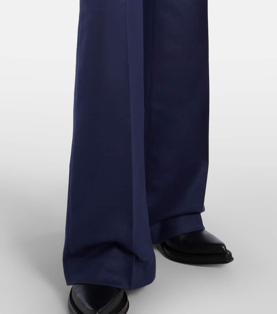 Vesta silk flared pants