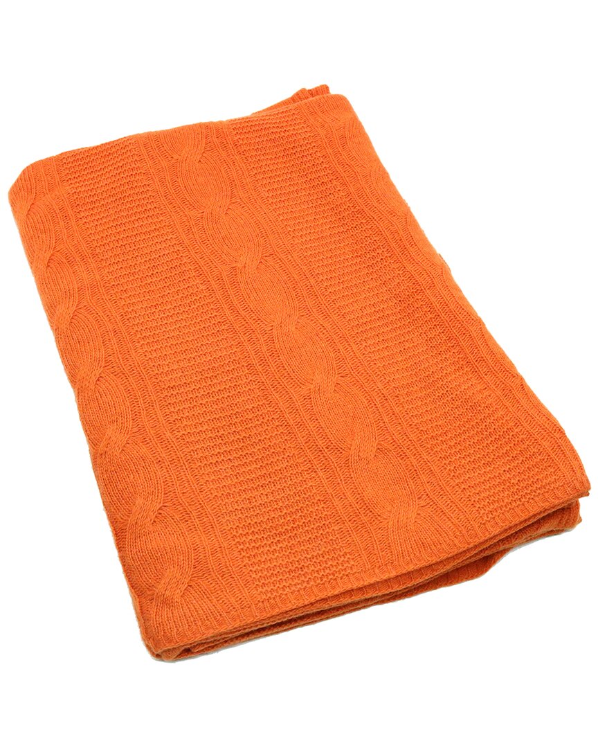 Cable Knit & Ribbed Throw