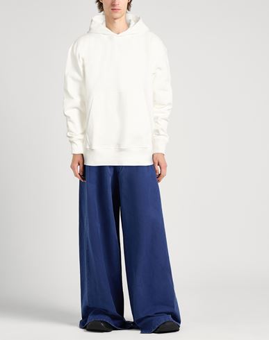 Man Sweatshirt White Size M Cotton