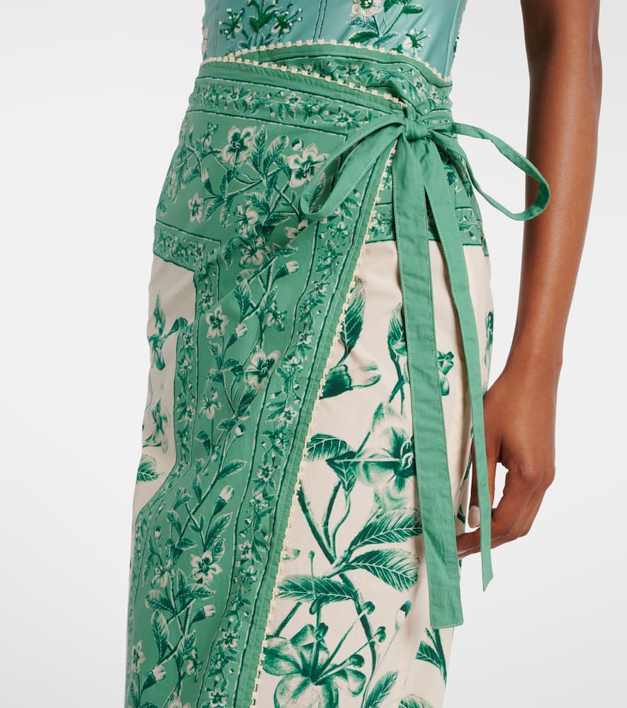 Luna Ceiba cotton beach cover-up