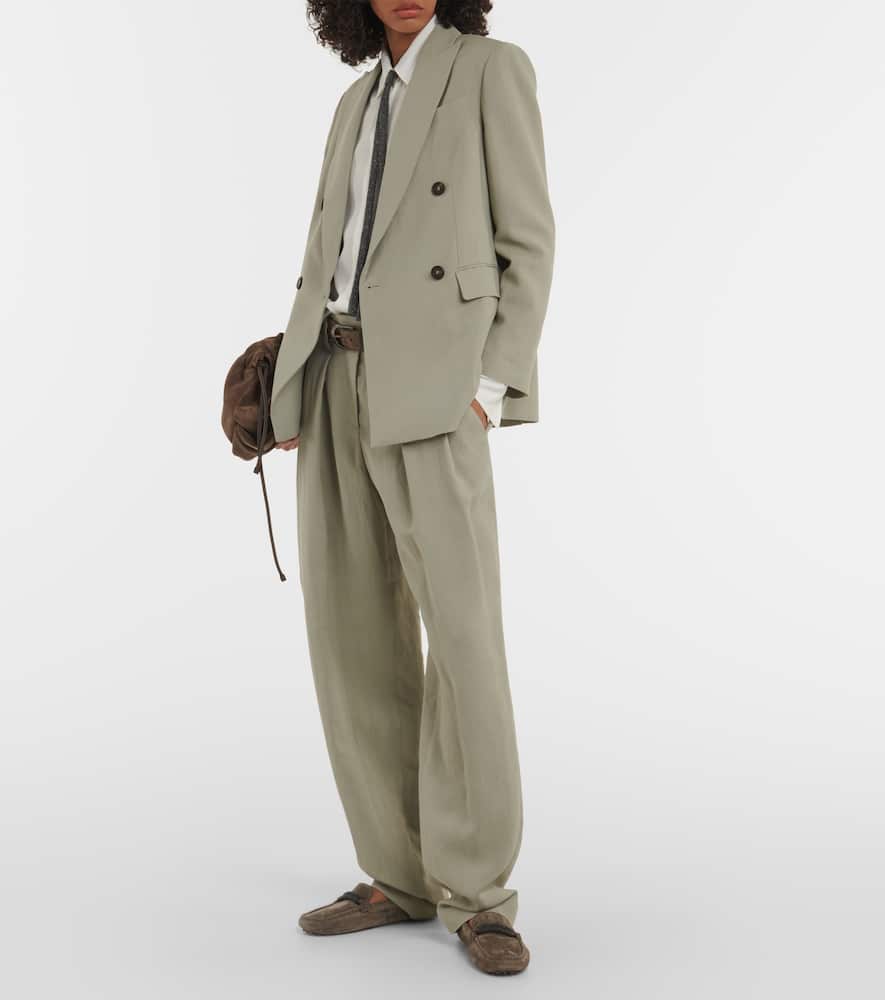 Double-breasted blazer