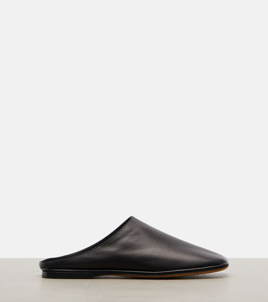 Piper leather mules