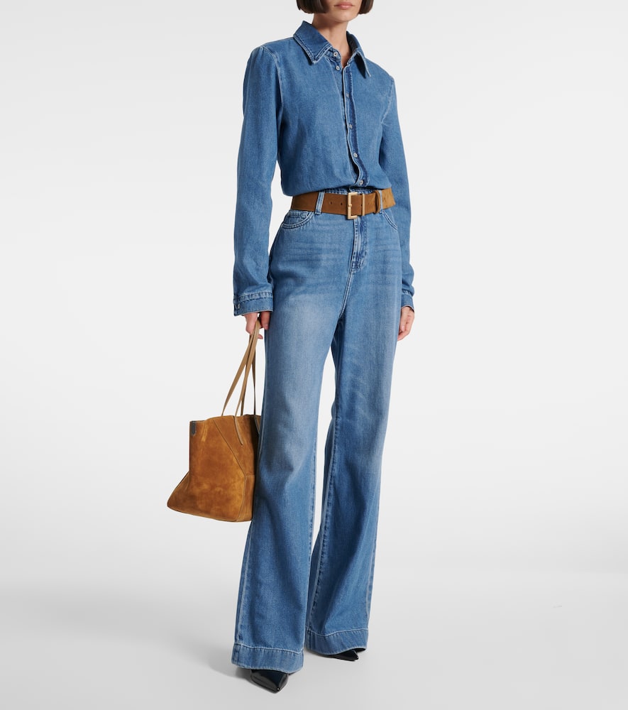 Denim jumpsuit
