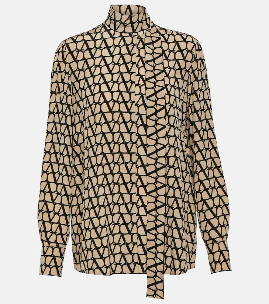 Toile Iconographe silk crêpe de chine blouse