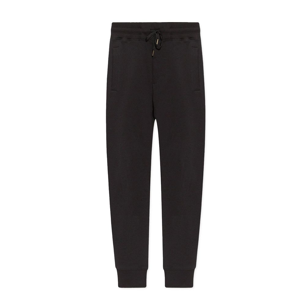 Cotton Joggers — Black