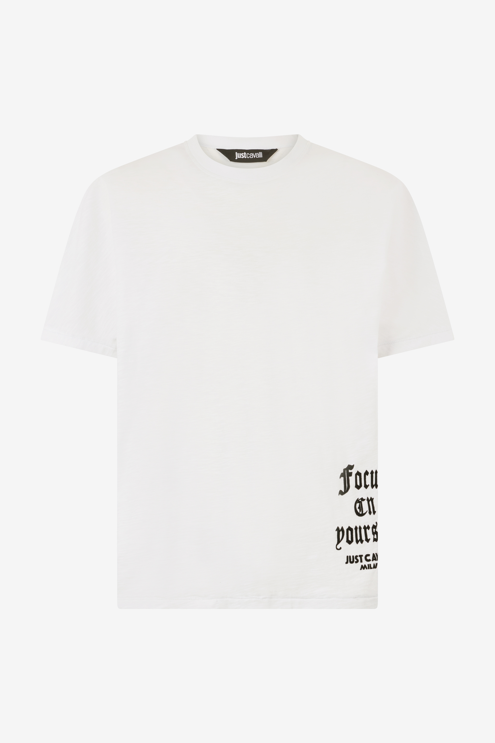T-shirt With Mirrored Jaguar And Jc Monogram