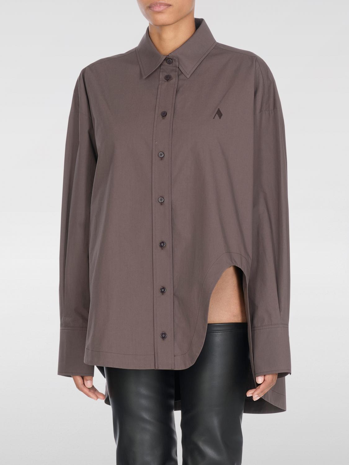 Shirt Woman color Brown