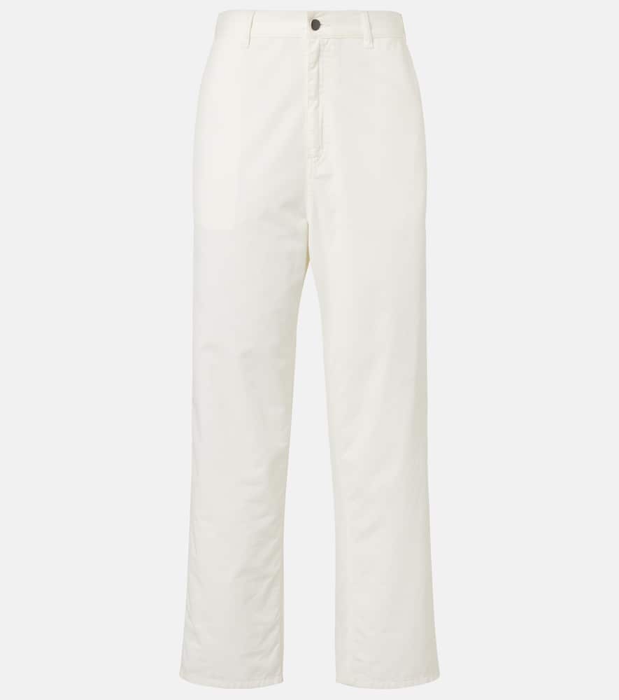 The Row Sharka cotton and cashmere wide-leg pants